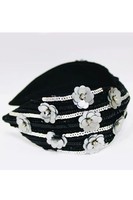 Accessoires de cheveux de fête pour filles et femmes, à la mode, noués à la main, ornés de bijoux, fabriqués en Inde