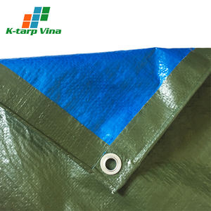 Couverture de toiture extensible étanche à l'humidité en PE de bâche à usage moyen de haute qualité avec service de coupe personnalisé livraison rapide - Product Image 4