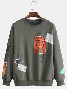 New Trendy <b>Cool</b> High Quality Exclusive Placement Printed Sweat <b>Shirt</b> From Bangladesh at Competitive Prices for Winter <b>Men's</b> - Product Image 2