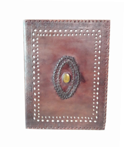 Vente en gros Cuir au design gaufré unique avec pierre attachée - Product Image 1