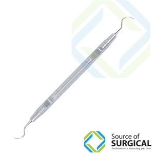 Extracteur dentaire à double extrémité avec ligature, détartreur, instruments chirurgicaux, instrument orthopédique, curette osseuse Volkmann manuelle - Product Image 4