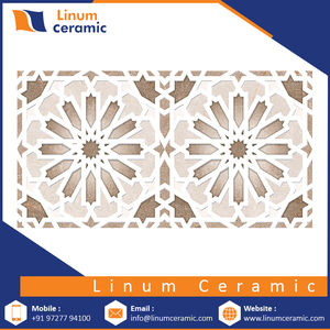 Carreaux muraux numériques en plumes lumineuses personnalisées, 300x600mm, carreaux d'intérieur de salon, haute qualité - Product Image 3