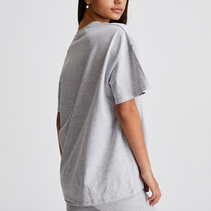 Camiseta OEM elegante para amantes de los jeans, estilo nuevo y popular, 100% algodón, camiseta para mujer - Product Image 5