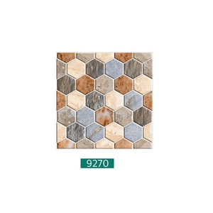 Carreaux de sol en porcelaine rustique en bois décoratif design 40x40cm - Product Image 6