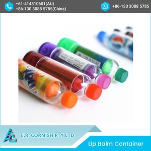 ร้อนขายราคาโปร่งใสโค้กปกภาชนะพลาสติกลิปบาล์มติด - Product Image 6