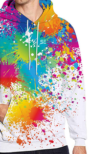 Sudadera con capucha personalizada para hombre, de 500 Gsm, 100% algodón, personalizada, informal, de gran tamaño - Product Image 6