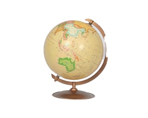 Decorative Metal World Map <b>Globe</b> Silver Airplane Design Blue <b>Plastic</b> Rotating Big Educational Office Desk <b>Earth</b> <b>Globes</b> - Product Image 4