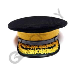 Venta al por mayor uniforme ceremonial oficial pico gorra rendimiento ceremonial gorra venta en Pakistán - Product Image 6