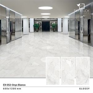 Azulejos de baño de diseño más nuevo, servicio de diseño de Villa integral personalizado, azulejos de suelo de mármol esmaltado, casa para trabajo de proyecto - Product Image 2