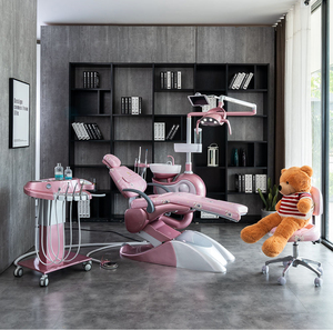 Italy Safety M10+ Good Quality CE Approved Integral Control Box Equipment Korean Suntum <strong>Dental</strong> <strong>Chair</strong> with <strong>Dental</strong> Set - Product Image 2