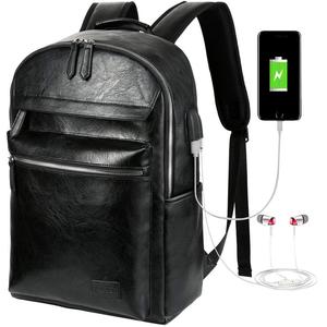 High on Demand Latest Genuine PU Leather Waterproof <b>Backpack</b> for <b>Men</b> & Women with Custom Packaging - Product Image 1