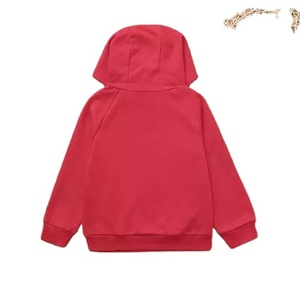 Sweat à capuche de couleur unie pour enfants pull à capuche avec cordon de serrage ajouter votre logo personnalisé sur le sweat à capuche - Product Image 2