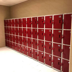 Medium Size ABS Plastic Commercial Coin Operated Locker for Sport Center - Product Image 1