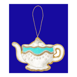 Adorno de Bordado a Mano Zari para Tetera - Product Image 1