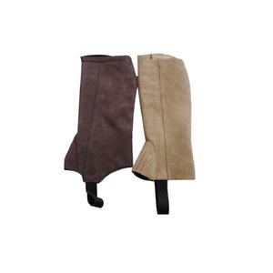 Genuine <b>Leather</b> Horse Riding Chaps with <b>String</b> Zipper Equestrian Kits & Accessories - Product Image 2