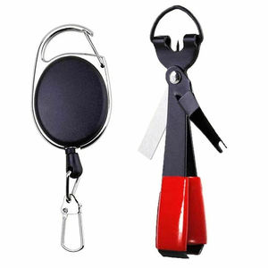 Pinzas de pesca de acero inoxidable de alta calidad EIZA INDS, herramienta de nudo rápido para corbata de línea de uñas rápida y pinzas de corte, el mejor Material - Product Image 4