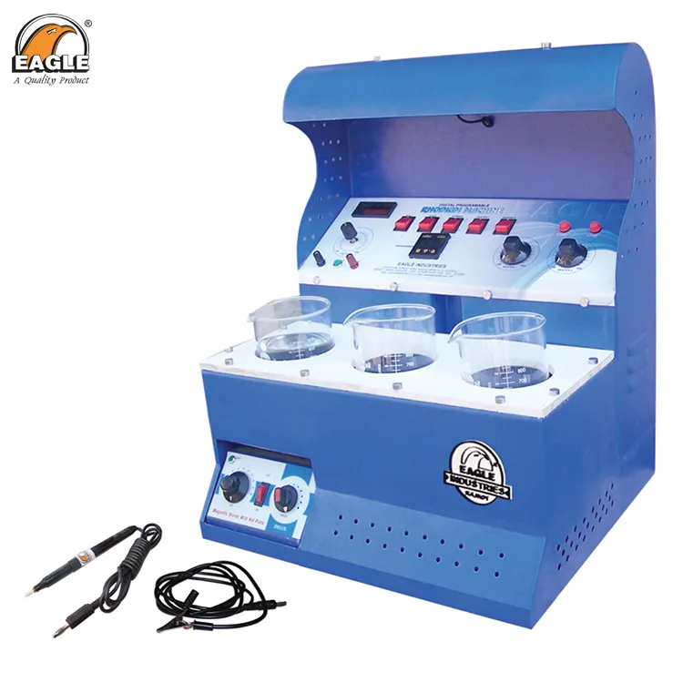 Jewellery Making Machinery Four in One Rhodium Unit with Magnetic Stirrer