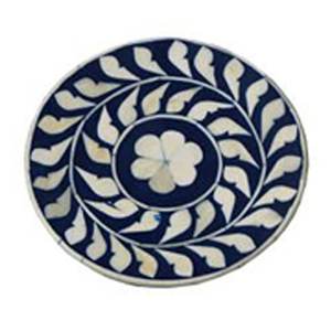 Juego de 4 posavasos hechos a mano con incrustaciones de hueso y posavasos rosa con incrustaciones de hueso hechos a mano para venta personalizada - Product Image 3