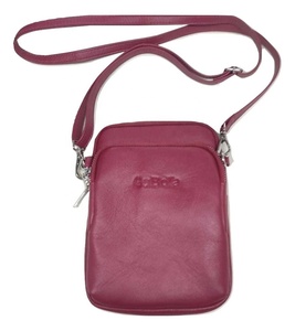 Authentic Women's Genuine Leather Messenger <b>Sling</b> Bag Candy Pattern Style with Embroidery Ruched Rivet Decorations Authentic - Product Image 1