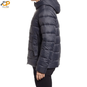OEM Custom Printed Soft Padded Bubble Warm Winter <b>Men's</b> Coats Windbreaker Varsity <b>Jacket</b> with Male Outerwear - Product Image 3