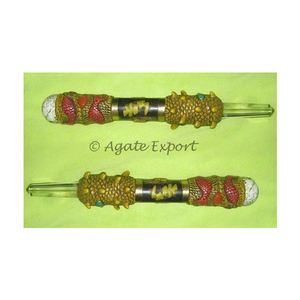 Varitas curativas tibetanas de Fengshui transparentes tibetanas talladas naturales, varitas de Fengshui, varitas curativas naturales, varitas tibetanas talladas - Product Image 2