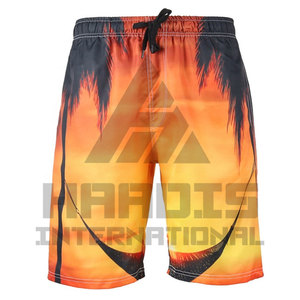 Logo personnalisé Vêtements décontractés pour hommes Shorts à sublimation Concevez votre propre Shorts de sublimation pour hommes à vendre - Product Image 1