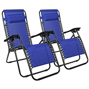 <span class=keywords><strong>Chaise</strong></span> longue <span class=keywords><strong>pliante</strong></span> <span class=keywords><strong>de</strong></span> haute qualité à gravité zéro avec porte-gobelet - Product Image 3