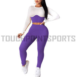 2022ล่าสุดการออกแบบที่กำหนดเองของผู้หญิง/บางพอดีที่น่าตื่นตาตื่นใจ/วอร์มที่กำหนดเองทำ/ผู้หญิงวิ่งออกกำลังกาย - Product Image 5