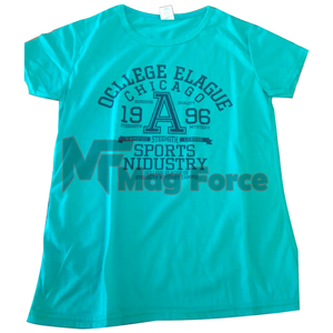 T-shirt blanc uni à col rond pour homme, en coton respirant, grande taille, avec logo personnalisé sur le devant, vente en gros - Product Image 6