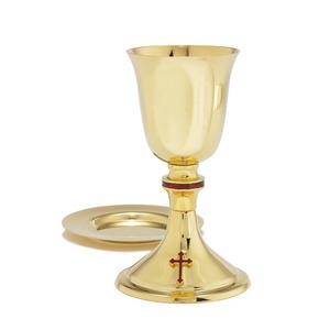 Fournitures d'église de calice en laiton simple par Brassworld Inde - Product Image 6