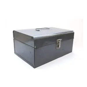 Wholesale Metal Trunk Box Admirable Design Square Shape Clothes Storage Box For Home And Hotel Usage