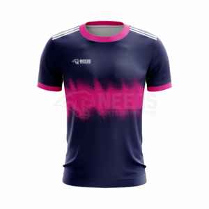 เสื้อเจอร์ซีย์ GAA 170gsm โพลีเอสเตอร์พิมพ์ซับลิเมชันออกแบบได้ตามต้องการสำหรับผู้ใหญ่ทุกเพศคอกลมคุณภาพระดับพรีเมียม - Product Image 4