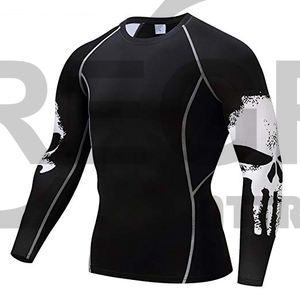 Sujetador deportivo Top Fitness erupción Atlético T camisas Homme Popeline Col Rond Sous Vetement Femme personalizable Uniformes - Product Image 1