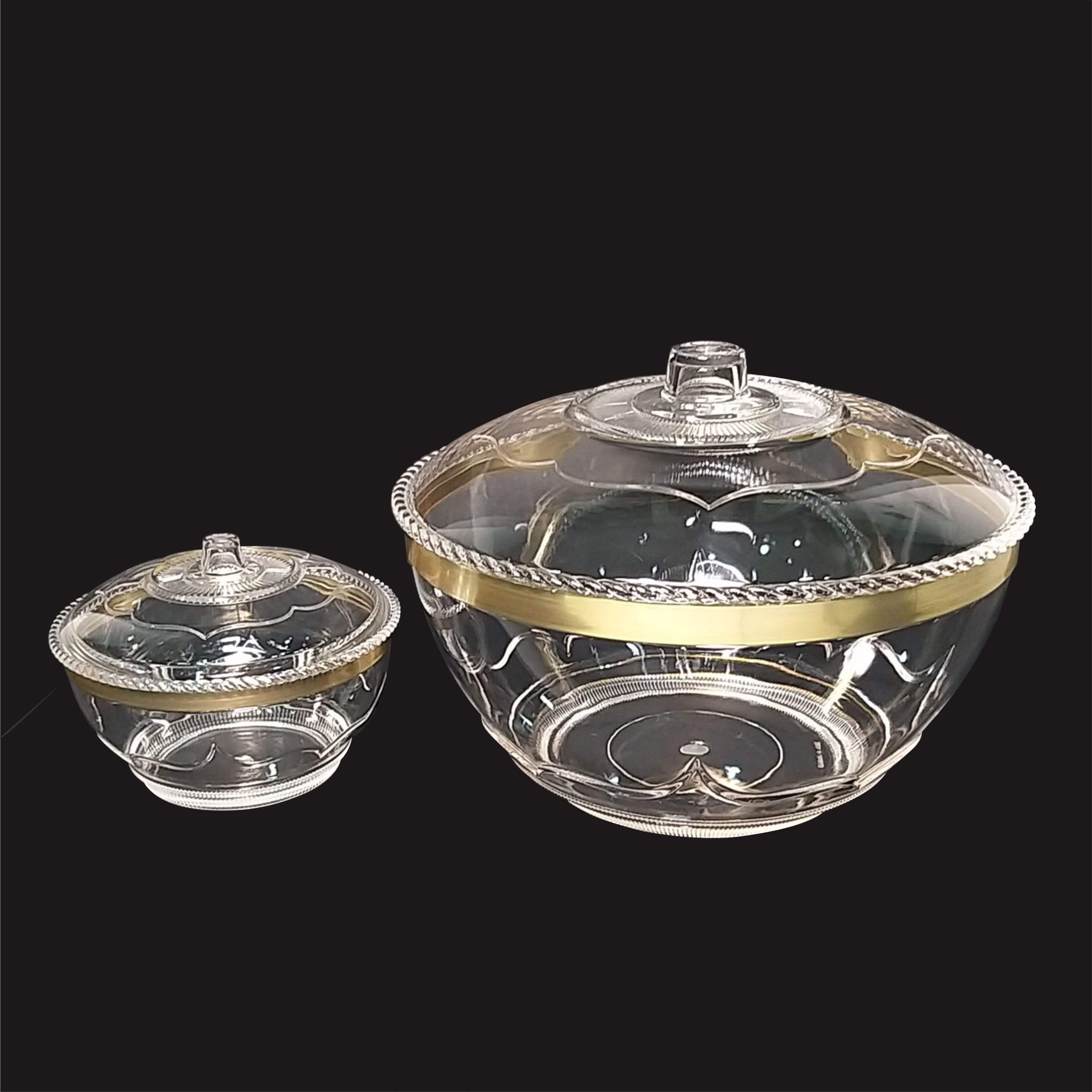 Transparent + golden color