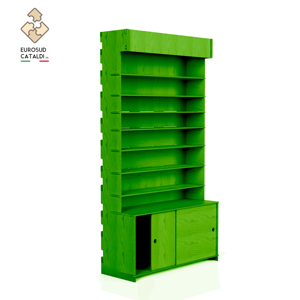 Espositore in legno di grande qualità EUROSUD CATALDI Made in Italy in multistrato di betulla per negozi e supermercati. - Product Image 6