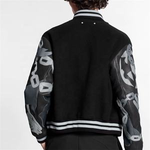 Chaqueta de Letterman de la Universidad del equipo universitario, Mangas de cuerpo bordadas con logotipo personalizado, nueva - Product Image 3