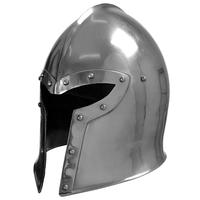Casque d'armure anti-quadricoptère, complet avec pince rouge