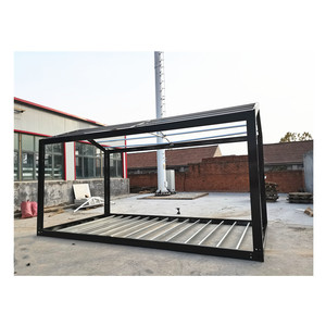 <span class=keywords><strong>บ้าน</strong></span>สำเร็จรูปแบบพับได้ โครงสร้างคอนเทนเนอร์ขนาด 20 ฟุต 40 ฟุต พร้อมหลังคาทรงจั่ว สำหรับเก็บของ ใช้เป็นบ้านพักอาศัยแบบเคลื่อนย้ายได้ - Product Image 5