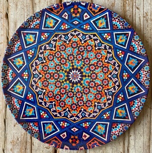 Colorful Hand Woven Embroidery <b>Table</b> <b>Coaster</b> - Product Image 1