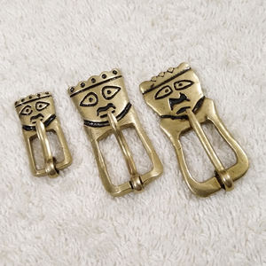 HAVALL Boucle de ceinture Spatmittelalter médiévale en laiton noir finition cuivre durable TT-1180 avec remplissage en cuivre durable - Product Image 6