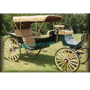 Carruaje de Caballos Estilo Victoria de Aspecto Real, Fabricante de Carruajes de Caballos Victoria, Carruaje de Caballos Indio para Bodas - Product Image 1