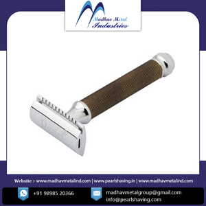 Maquinilla de Afeitar de Seguridad de Acero Inoxidable de Una Sola Hoja Ajustable Pearl Perfect Blade 2021, Alta Calidad, Precio Mayorista - Product Image 5