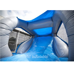 Cá Mập Inflatable <span class=keywords><strong>Thomas</strong></span> Train Máy Thổi Khí Nhà Bị Trả Lại Mini Chạy 8M Unisex Biểu Tượng Tùy Chỉnh In Lâu Đài Nhà Slide Túi Đóng Gói - Product Image 4