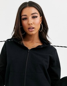Huanhuzaima — sweat à capuche noir pour femme, vêtements africains de haute qualité, fermeture éclair, en tissu souple 100% coton - Product Image 3