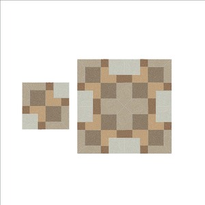 Baldosas de cerámica ordinarias con diseño de madera, nuevo diseño, 400x400mm - Product Image 2
