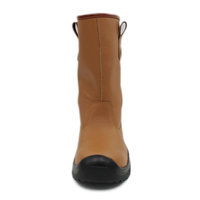 Chaussures de sécurité Uvex antidérapantes à embout d'acier, bottes de travail en cuir imperméables
