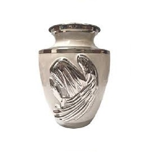 Urns สำหรับขี้เถ้าสูงเกรดมนุษย์ทองเหลืองสีดำและ Golden ใน; 34648 10นิ้ว Modern Plain,พิมพ์ผู้ใหญ่รอบอินเดีย SAMOVAR ส่งออก - Product Image 4