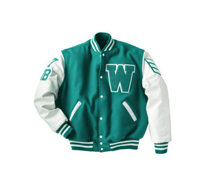 Veste universitaire personnalisée OEM pour hommes Manteau en toile de grande taille avec patchs de broderie Street Style Baseball High Street Winter Use - Product Image 6
