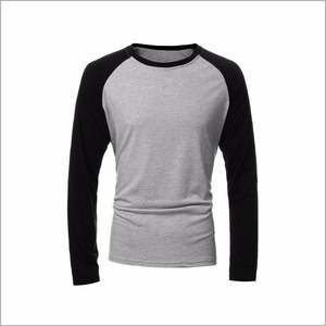 Vente en gros de t-shirts 100% coton pour hommes, tissu tricoté numérique uni de haute qualité avec logo personnalisé - Product Image 2