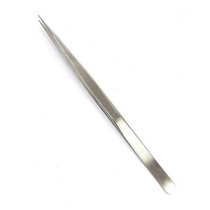 Customized Logo Fine Quality Stainless Steel Eyelash Tweezers Pointed Tip Volume <b>Applicator</b> with Colorful Private <b>Label</b> - Product Image 2